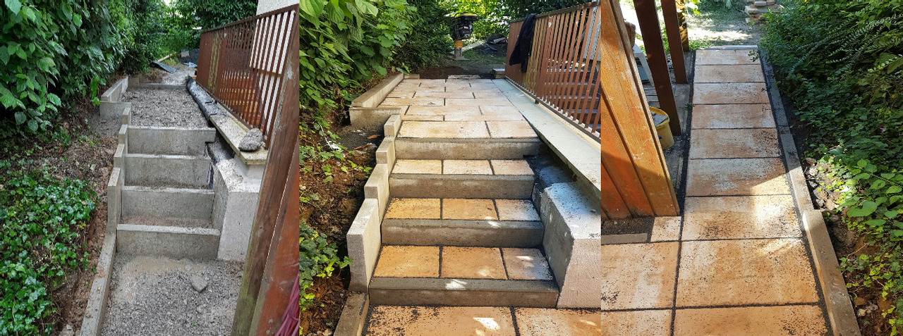 Eine schöne Zufahrt.